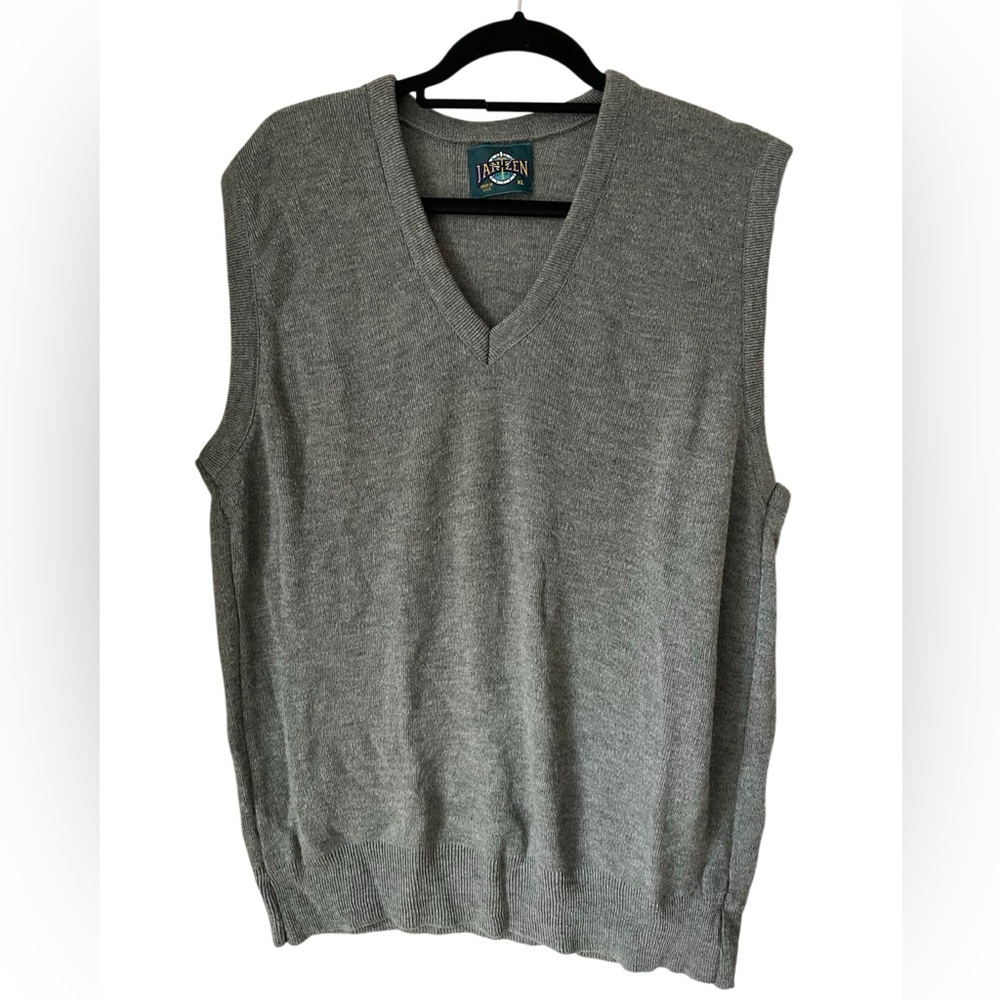 Vintage Jantzen Pull Over Sweater Vest Unisex • Made in USA